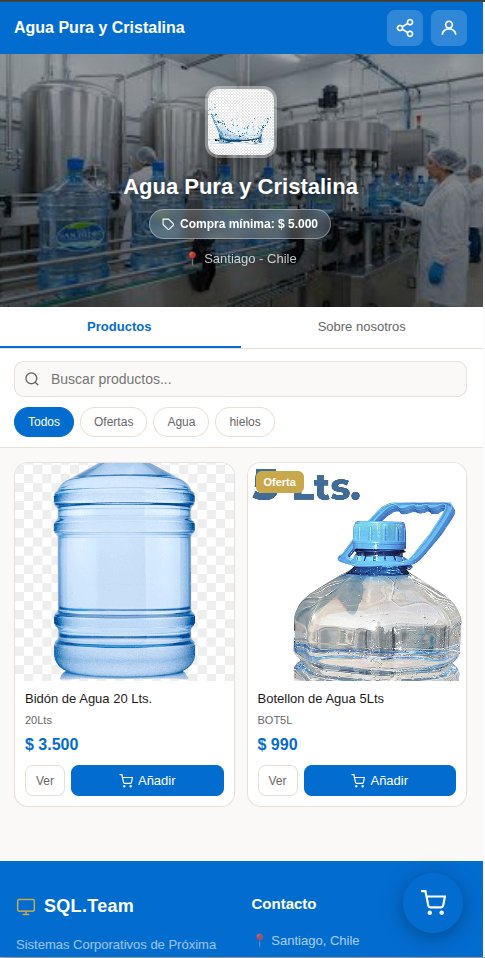 Agua Cristalina